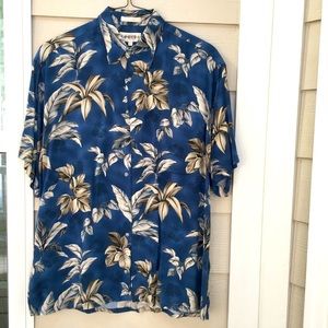 Campia men’s short sleeve tropical style shirt